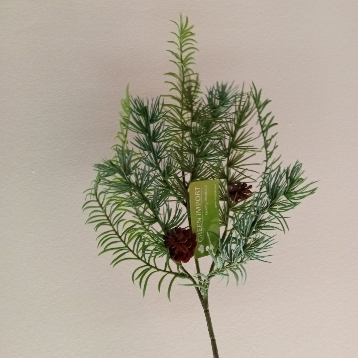 XM12445 CEDAR w/PINECONE SPRAY,20in-12P