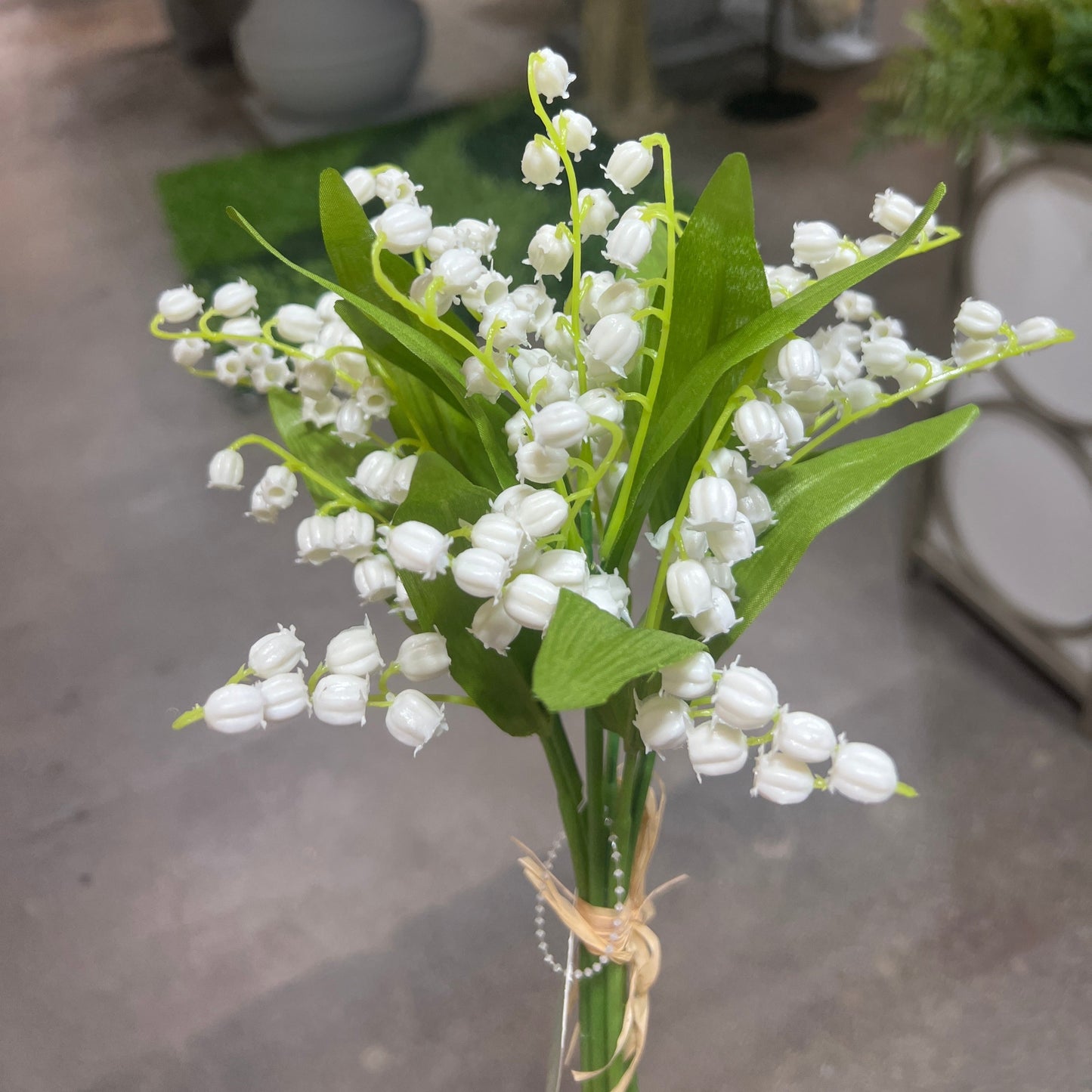 PA10409 LILY OF VALLEY BUNDLEx6 12"