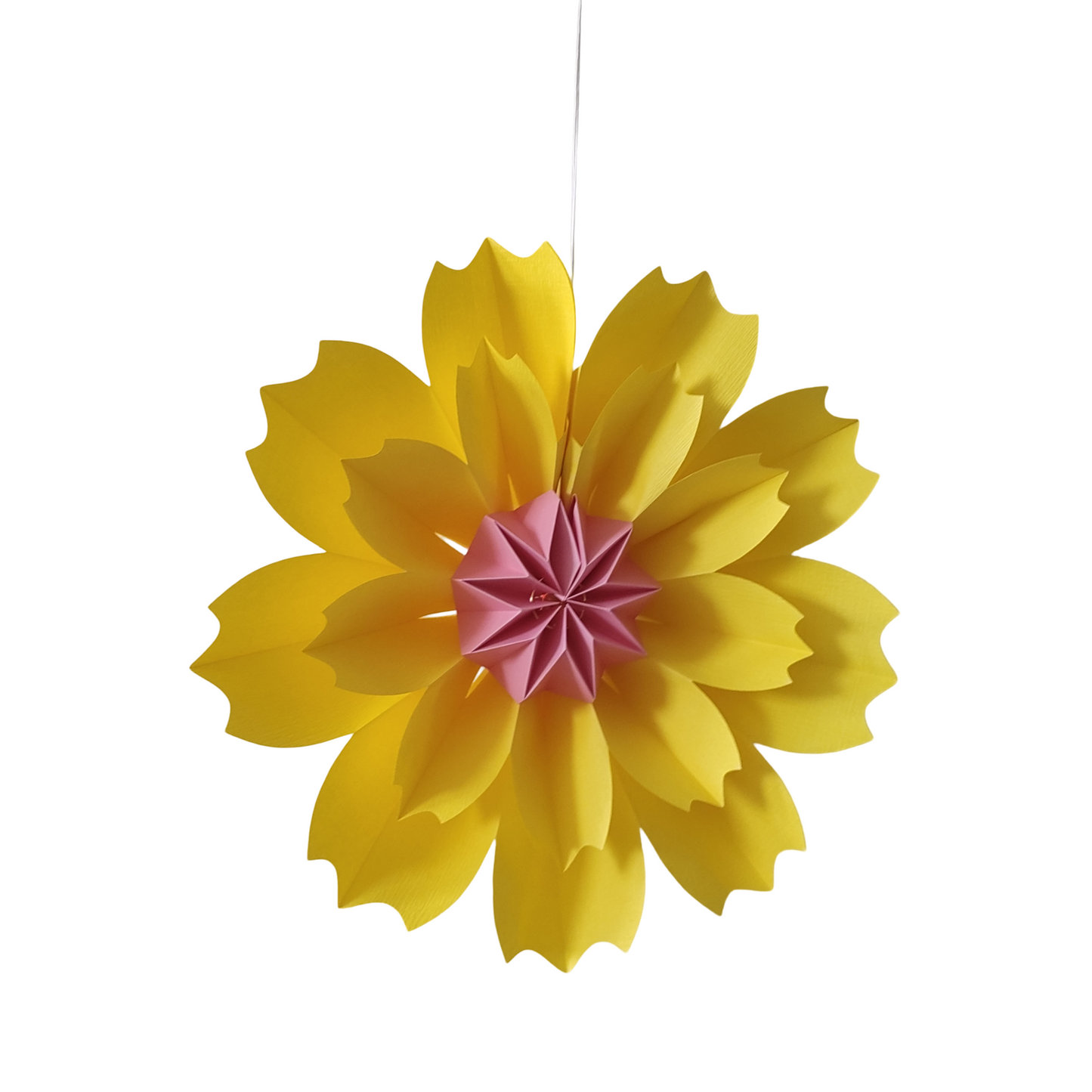 AC10507 ZINNIA ORN 16in-12/144P