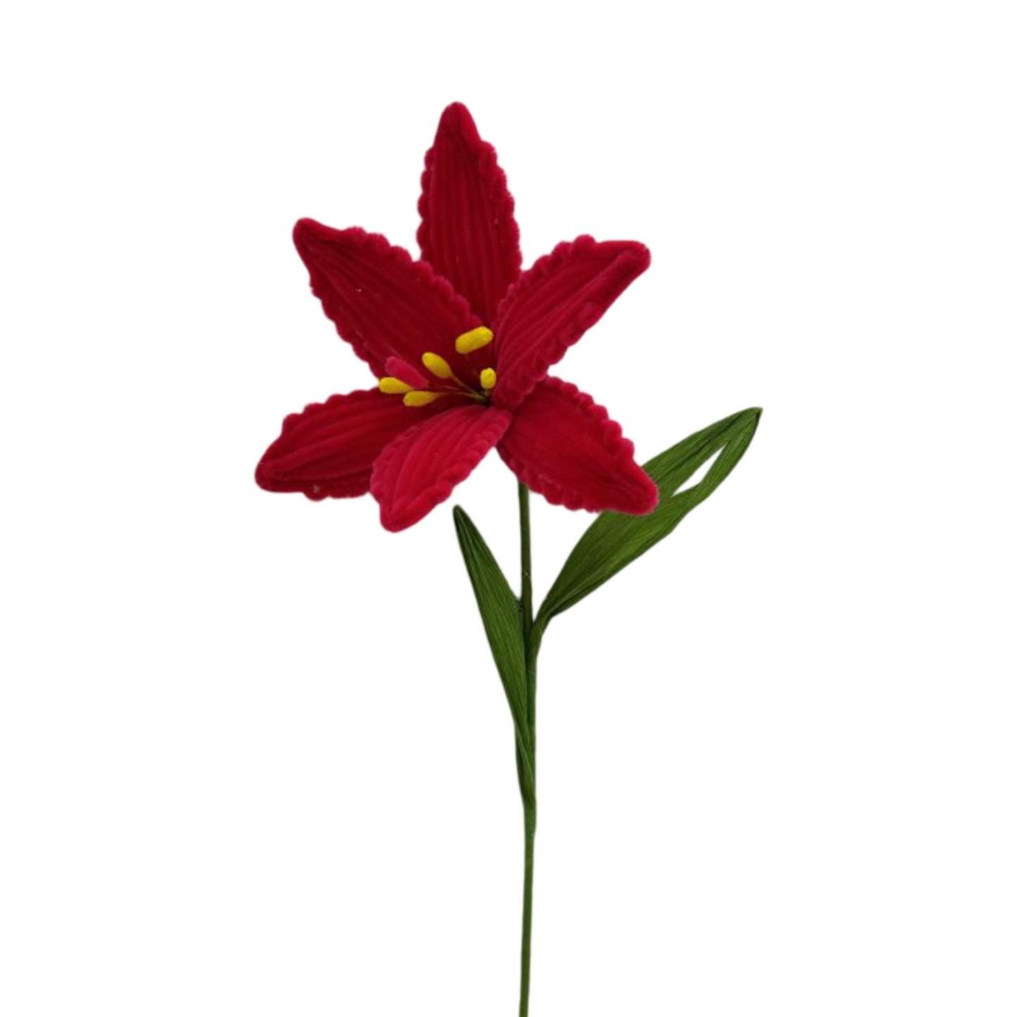 AC10523 LILY SPRAY D11x33.5in