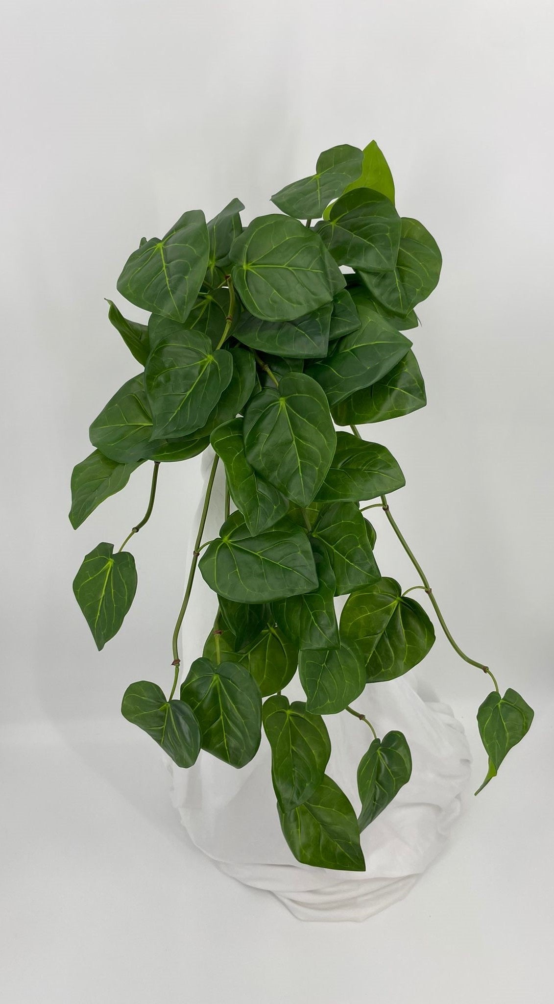 BG10772 CRYSTAL ANTHURIUM HANGHING BUSH 35"