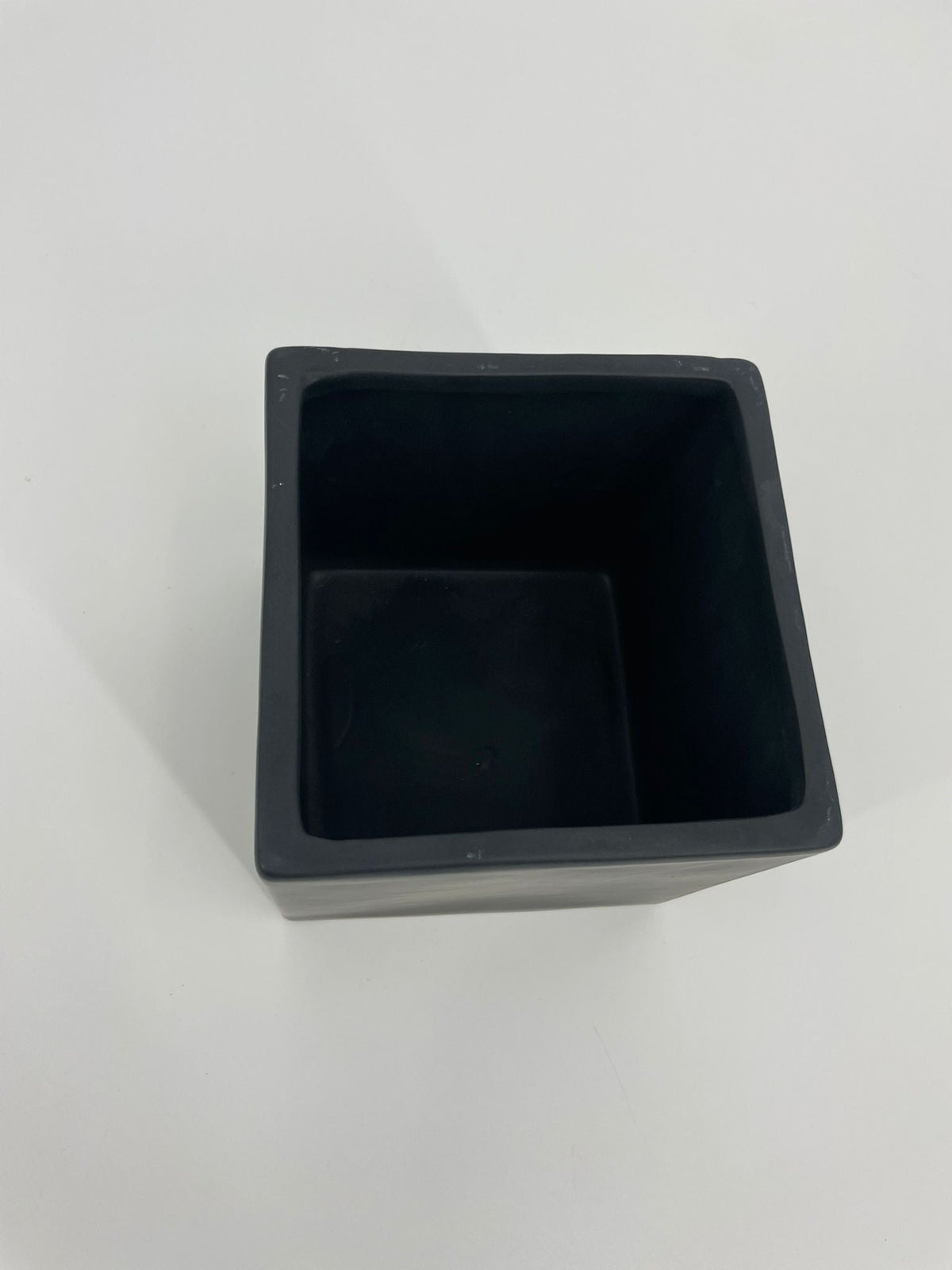 CB4015 CERAMIC SQUARE POT 5"