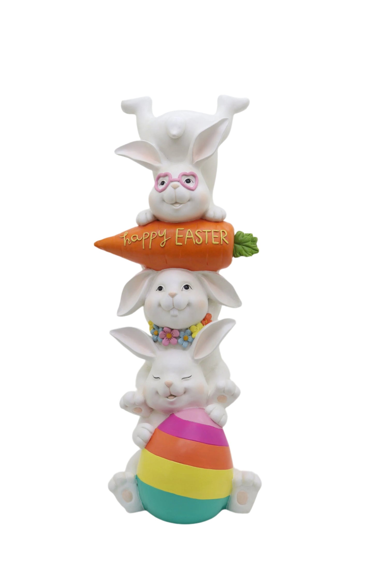 ER13020 BUNNYx3 w/EGG/CARROT,29.5in-1P