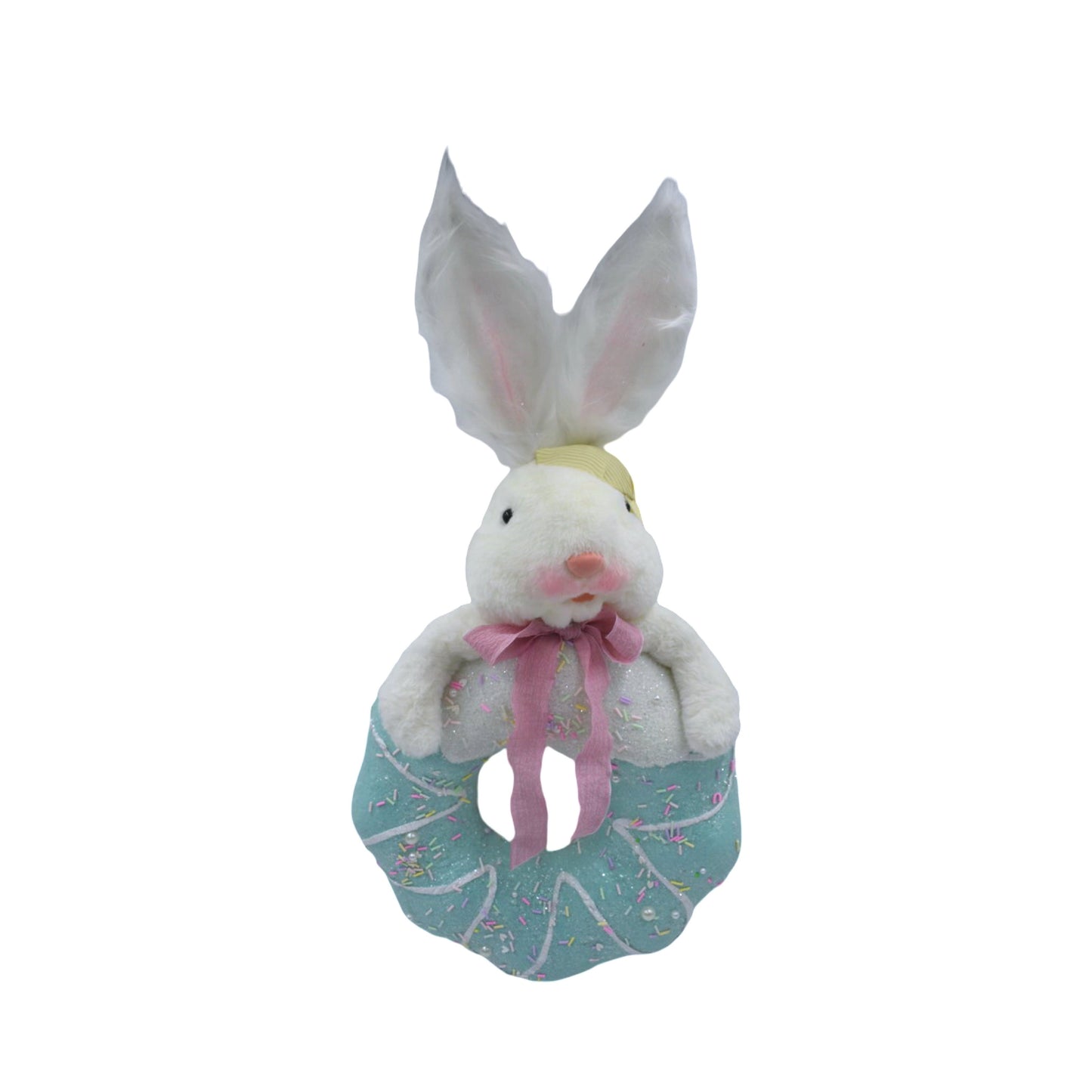 ER13051 DONUT BUNNY ORN,21.5in-2/8P