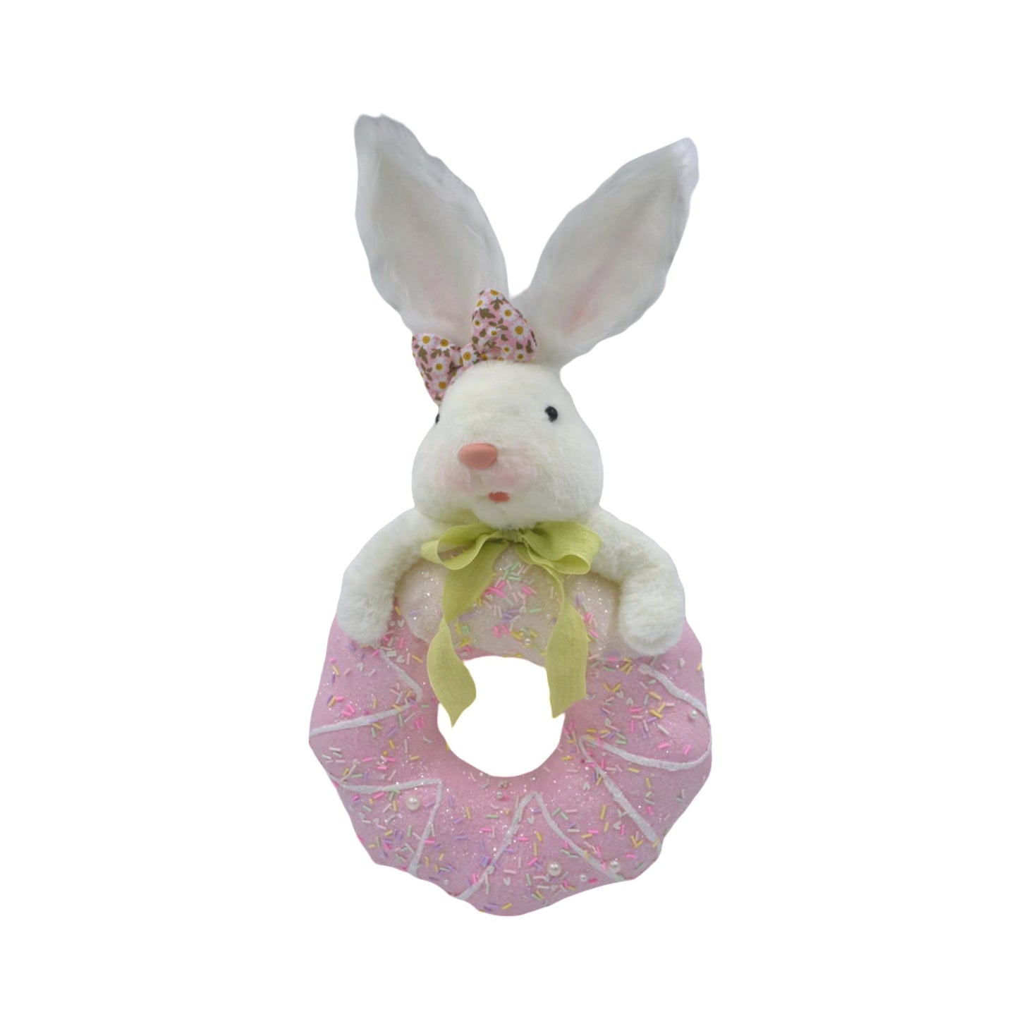 ER13052 DONUT BUNNY ORN,21.5in-2/8P