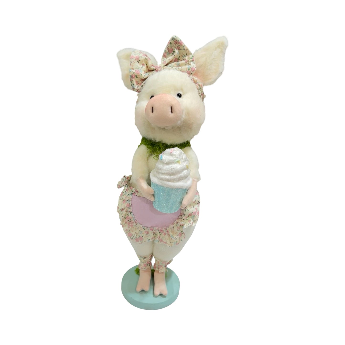 ER13092 STANDING PIG w/MACARON 13in-4/24P