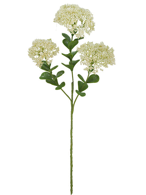 FL13264 BLOOMING SEDUM SPRAYx3F,23"
