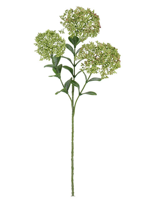 FL13264 BLOOMING SEDUM SPRAYx3F,23"