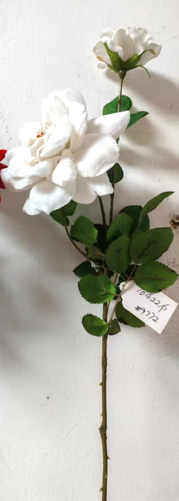 FL13642 VELVET ROSE SPRAYx1F1B,30"