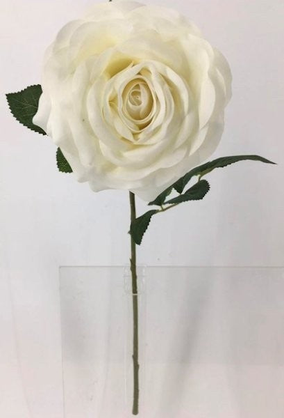 FL13734 OPEN ROSE (NAT),22"