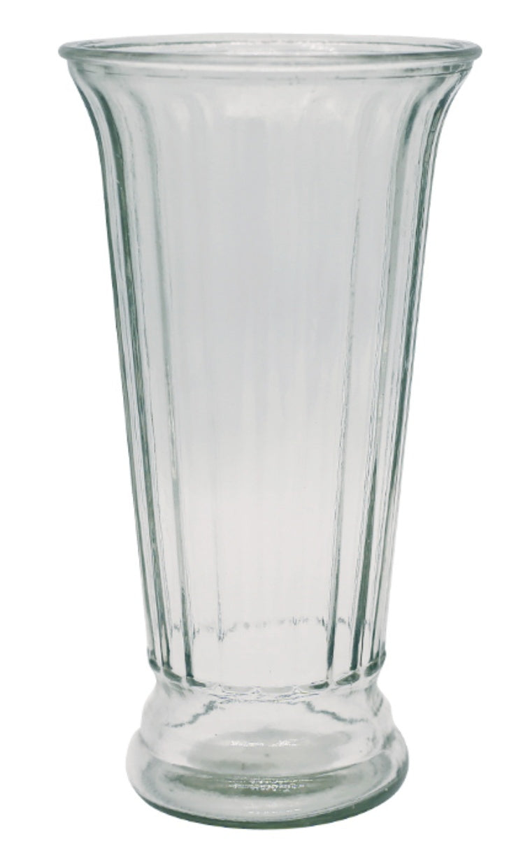 GB2003 FLUTED VASE D5.5x10.5"H