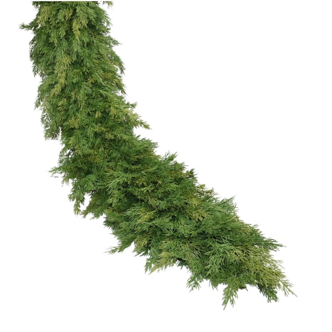 GG1857 CEDAR GARLAND,10'