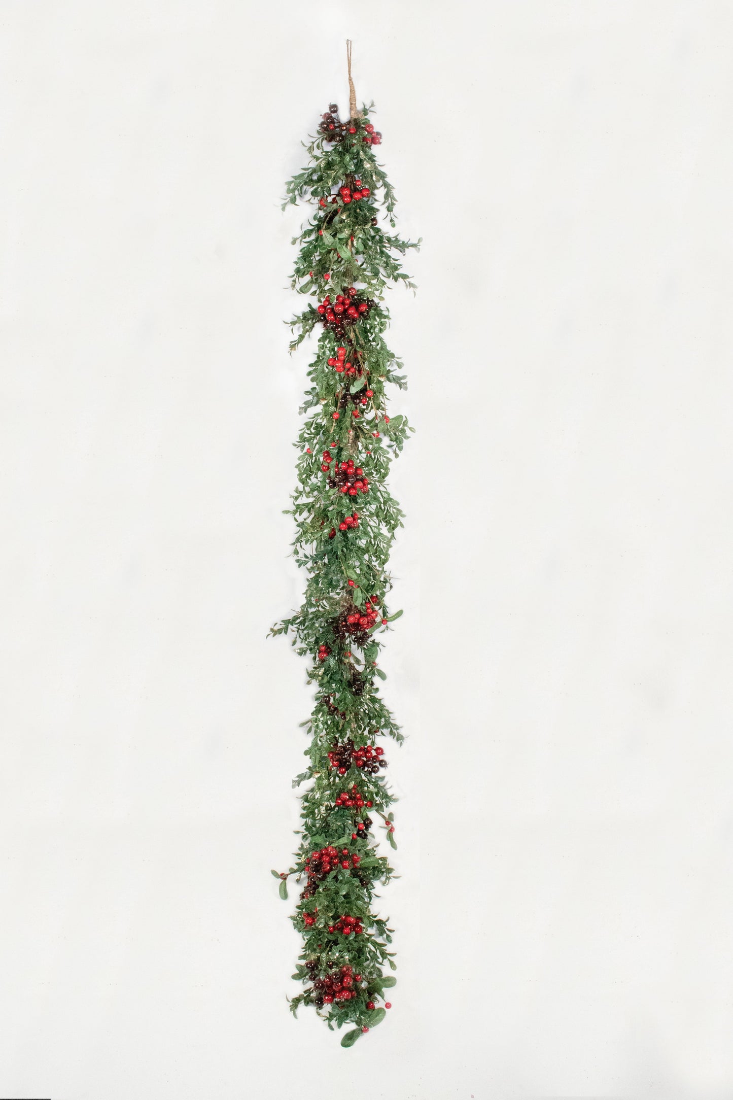 GG2167 GLT BOXWOOD/BERRY GARLAND,10'