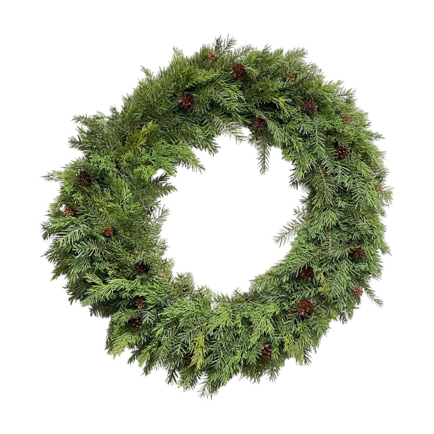 GW1845 MIXED PINE/CEDAR WREATH