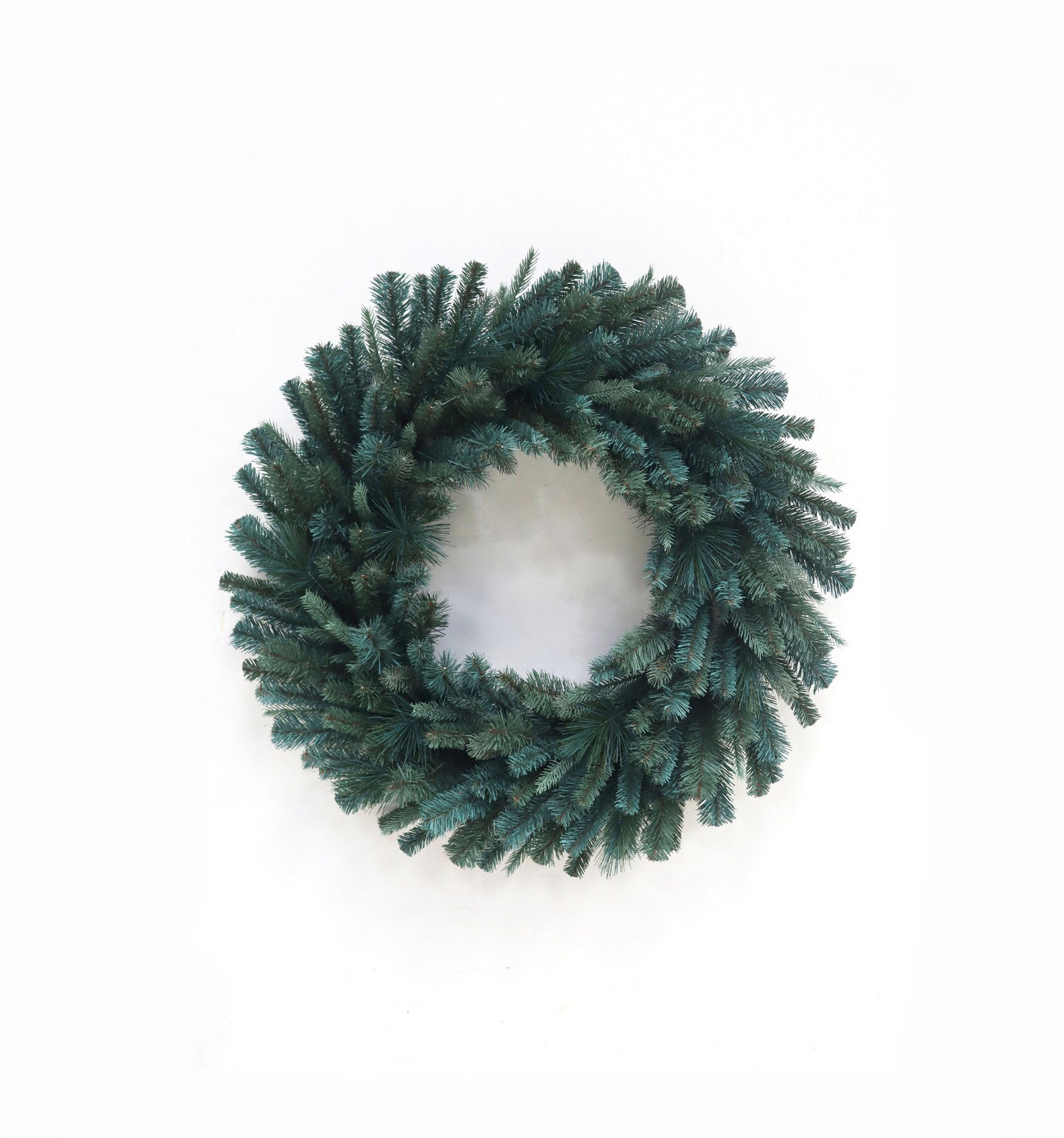 XM40174 MIXED BLUE SPRUCE WREATH 36in-2P
