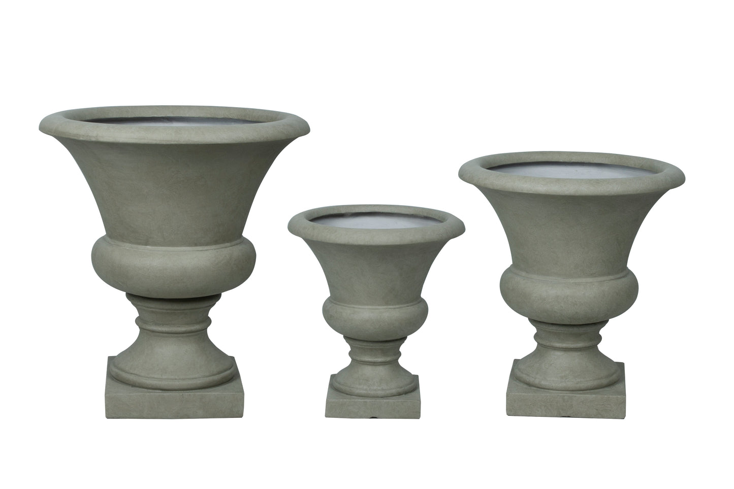 IP50016 FIBERCLAY URN D20x21.5"H