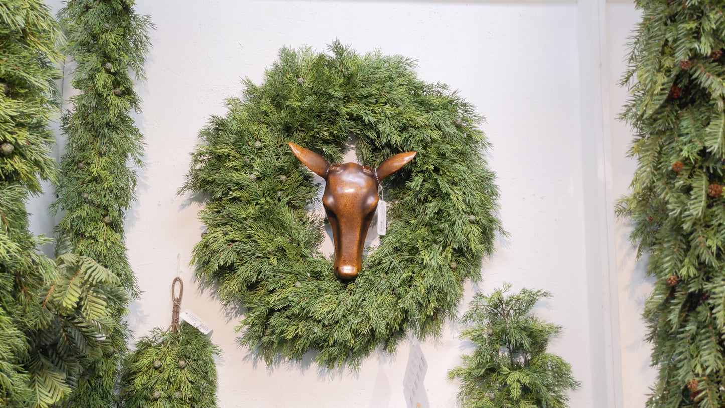 GG3279 SOFT CEDAR & CONE GARLAND,10'