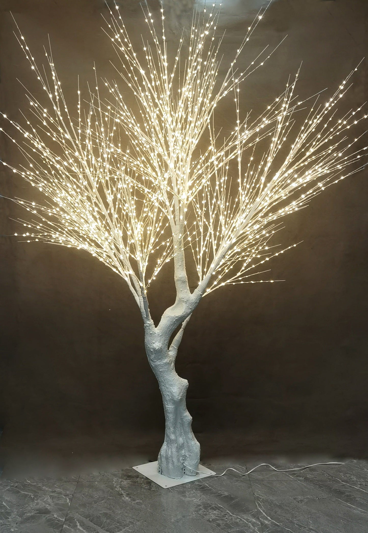 TRL10003 3 FAIRY FIREWORK TREEx3072 LED (OUTDOOR),7'