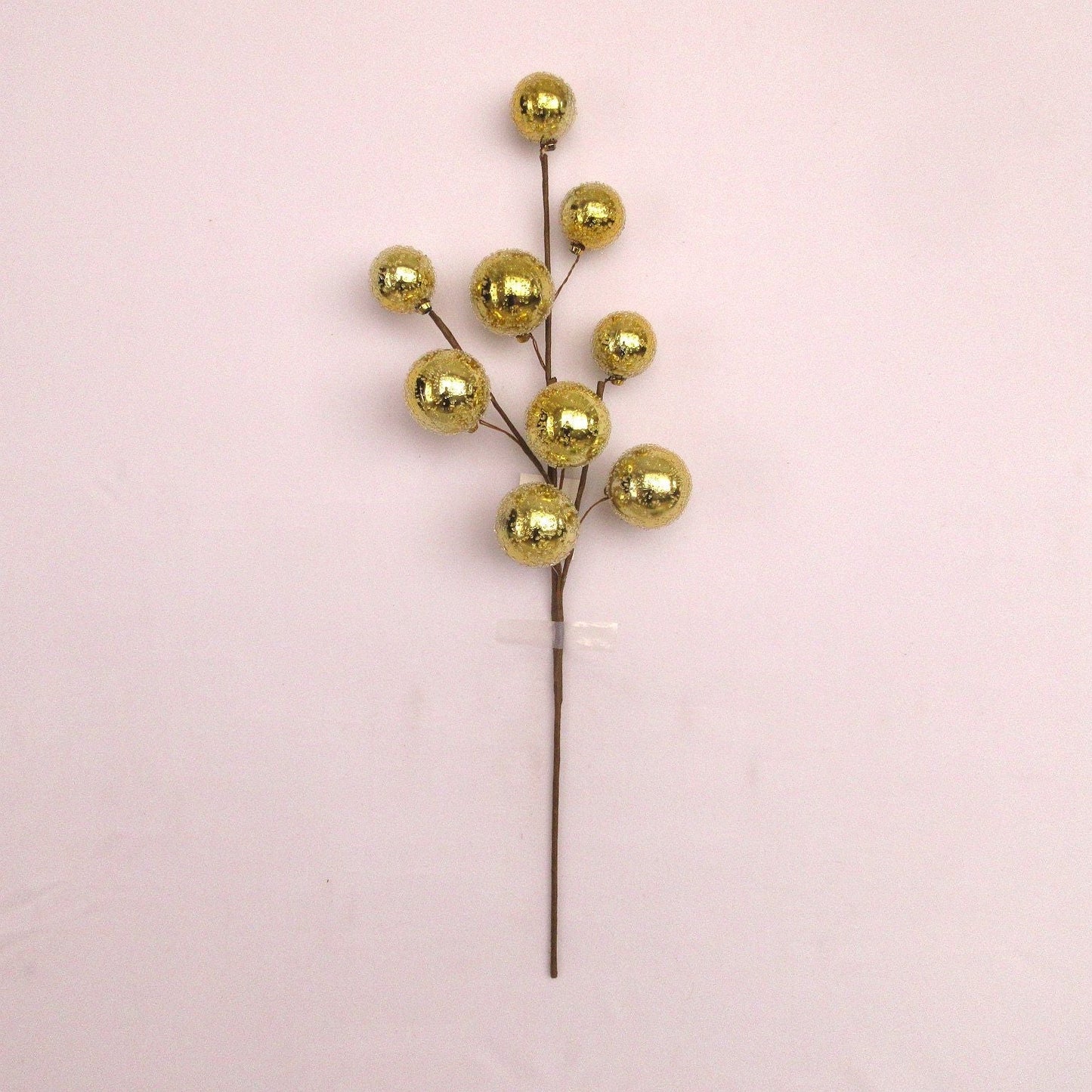 XM13621 BEADED ORNAMENT SPRAYx9,22"