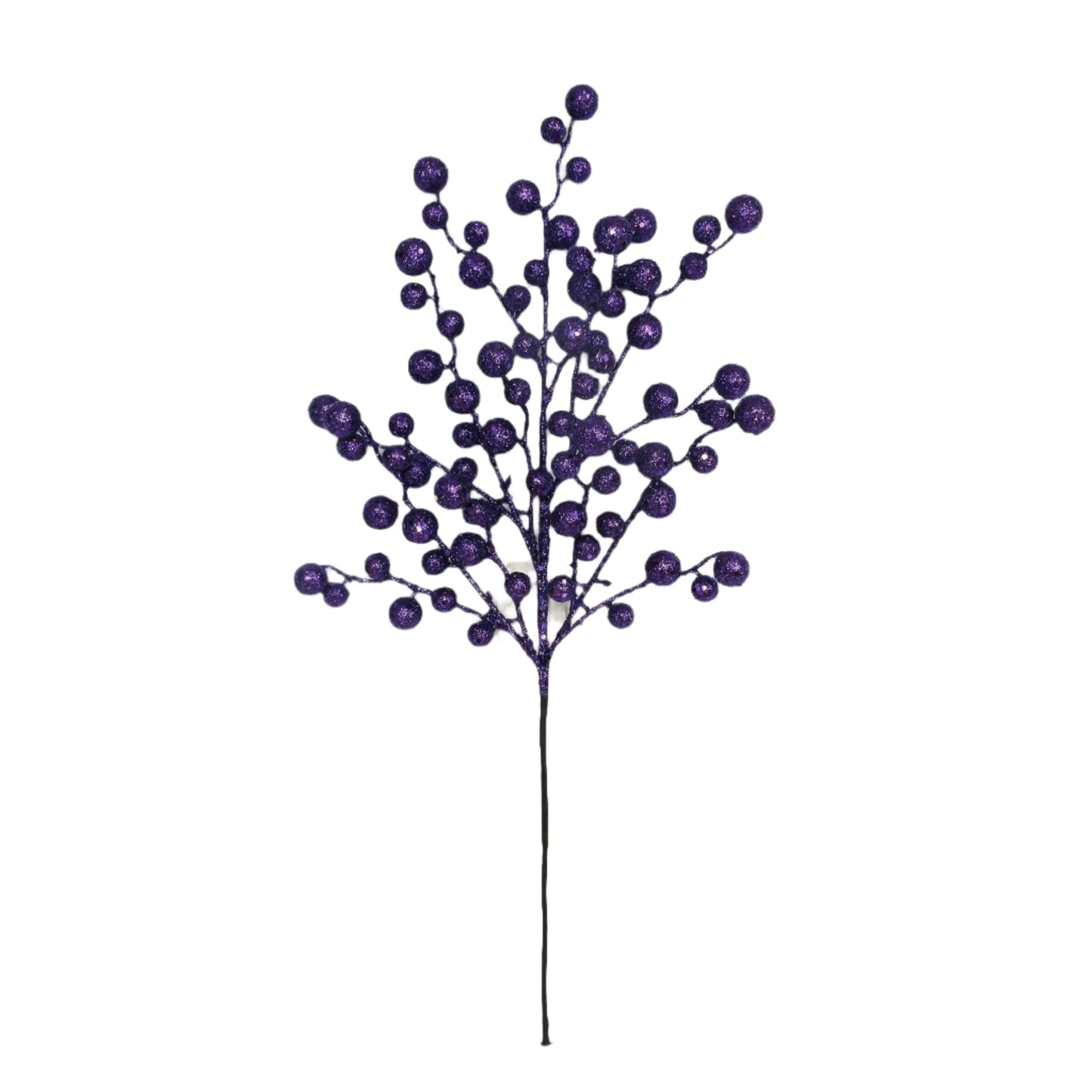 XM13622 GLITTERED BERRY SPRAY,22"