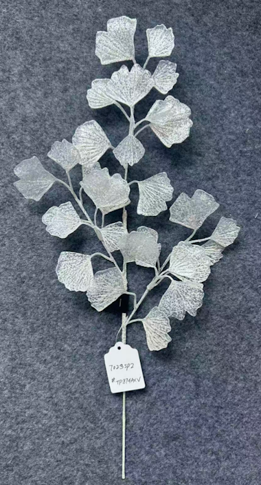 XM14444 METALLIC GINKGO SPRAY,20"