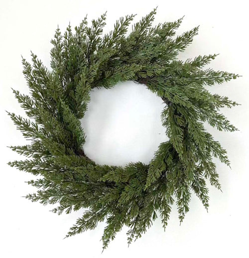 XM14554 MOUNTAIN PINE WREATH,24"