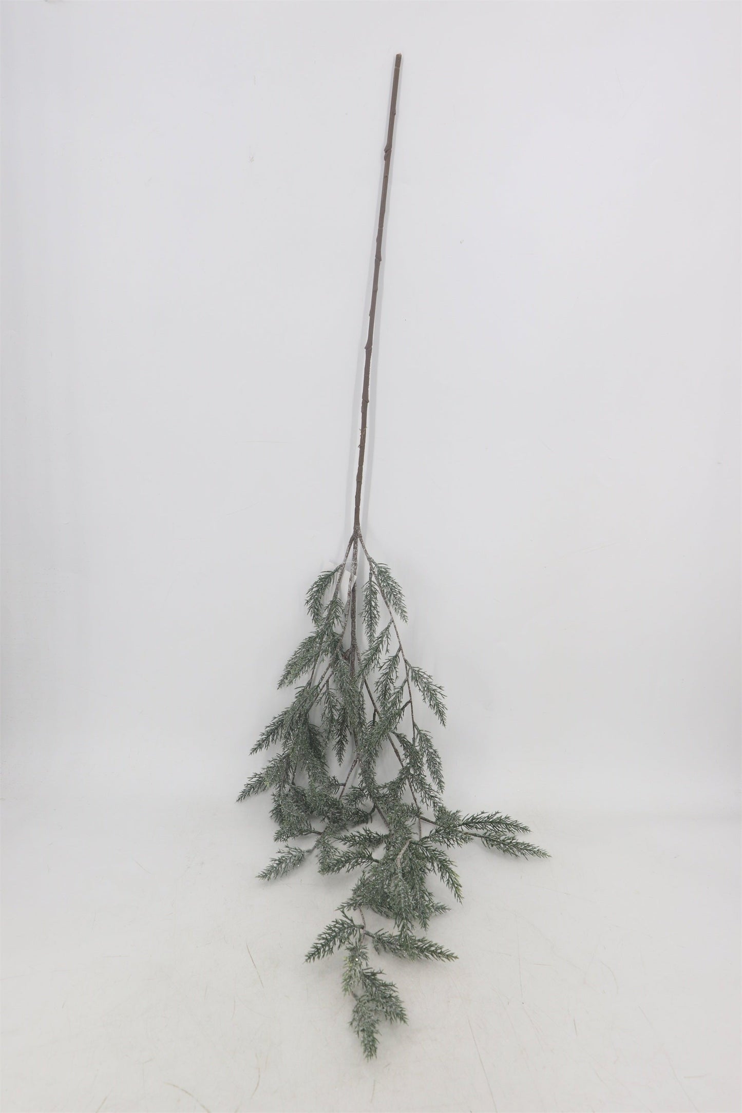 XM14772 FORSTED/GLITTER PINE WEEPING SPRAY,62"