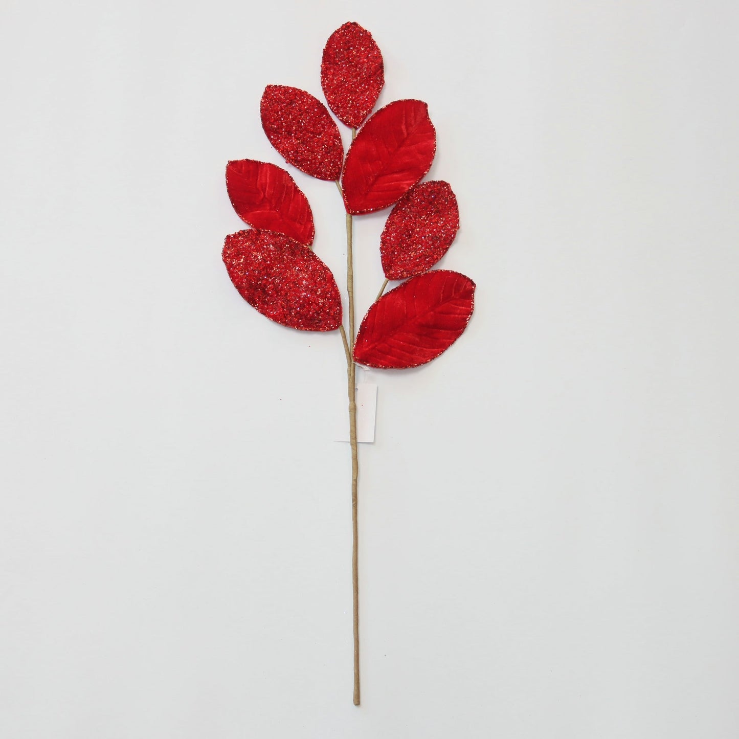 XM14824 VEL MAGNOLIA LVS w/GLT EGDE/BEADS SP,28"