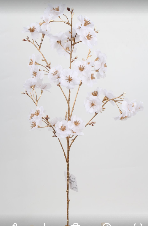 XM14840 CHERRY BLOSSOM w/METALLIC SPRAY,35"
