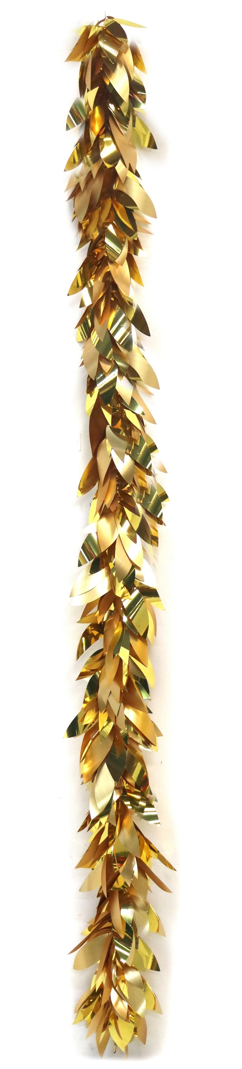 XM40126 PVC LEAF GARLAND 9'