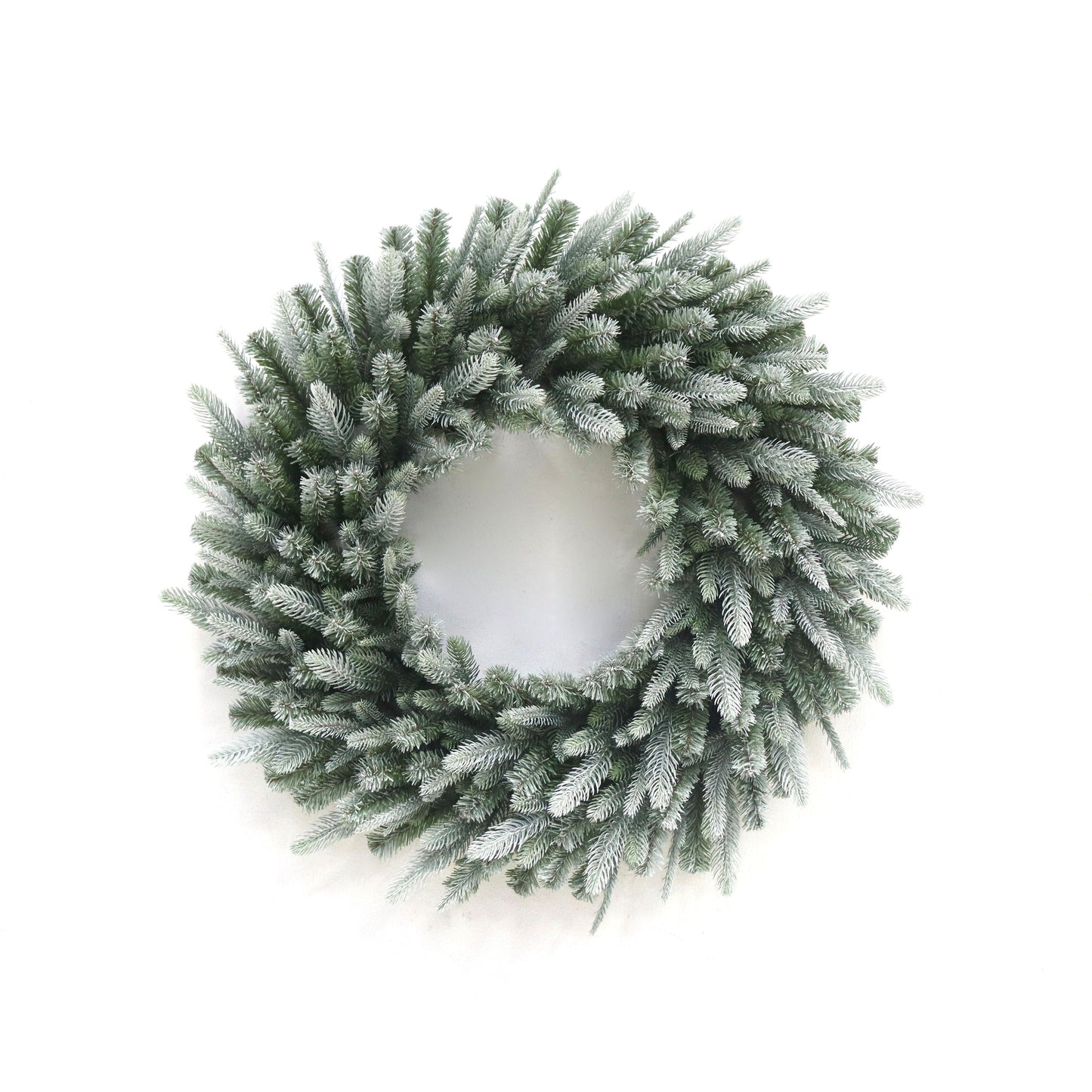 XM40194 FROSTED HUDSON PINE WREATH 30in-2P