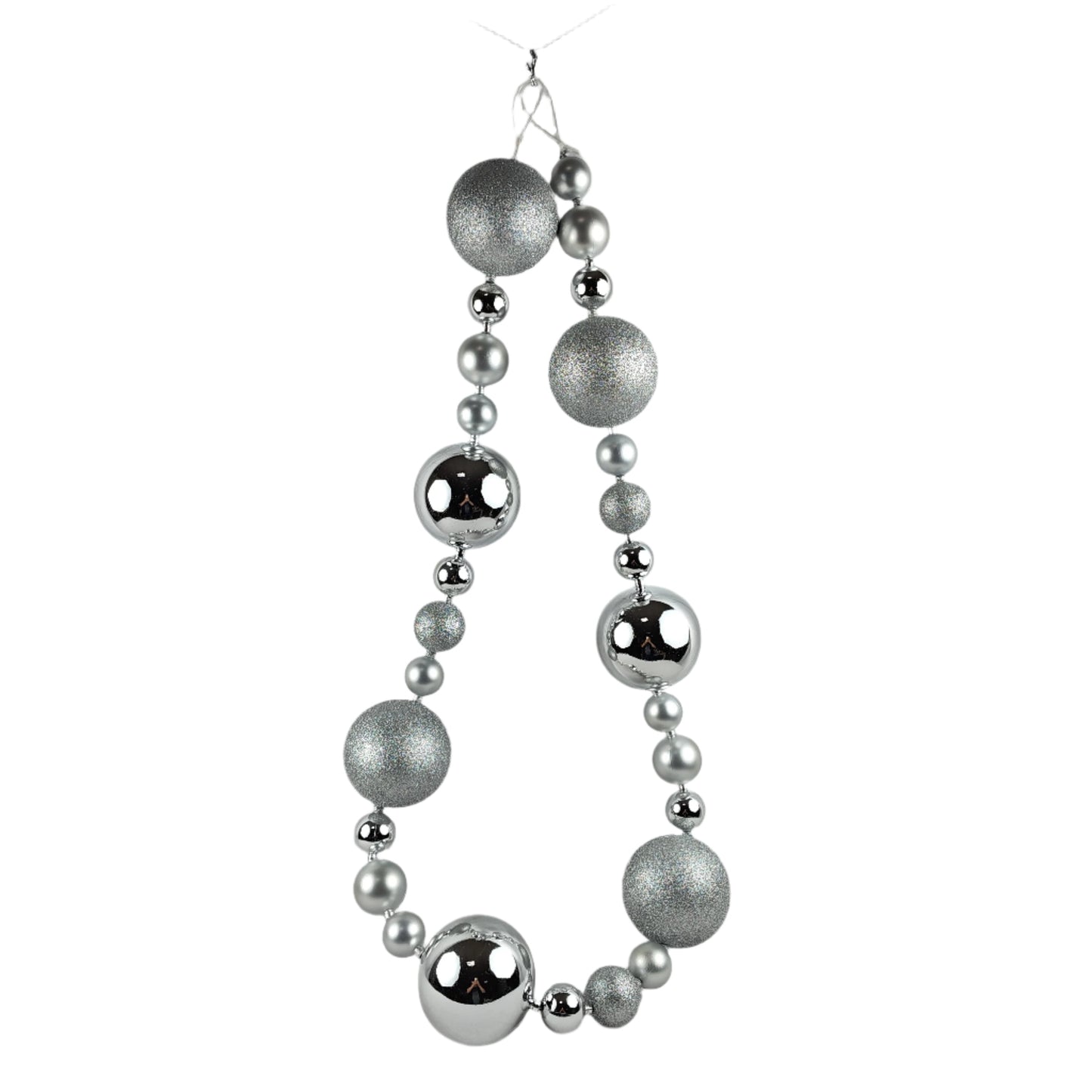 XO1075 ORNAMENT BALL GARLAND 6'