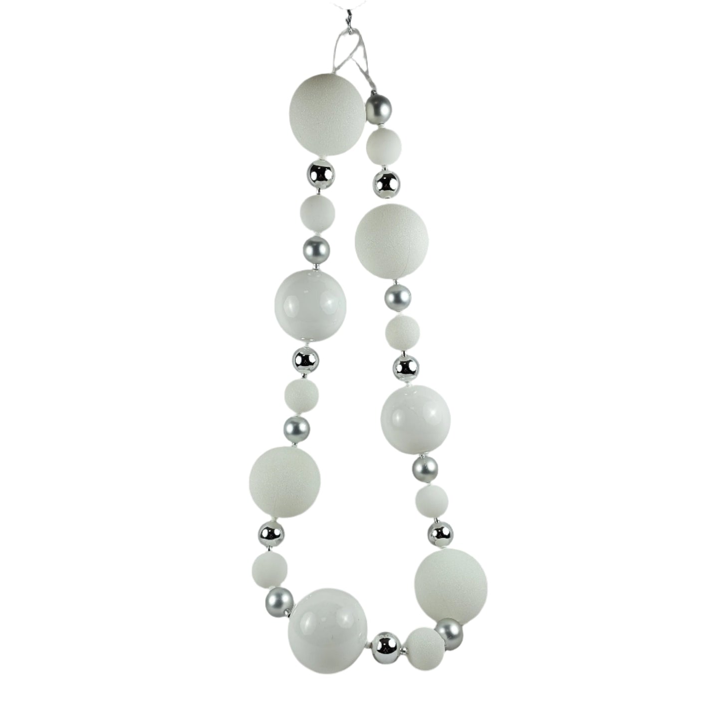 XO1075 ORNAMENT BALL GARLAND 6'
