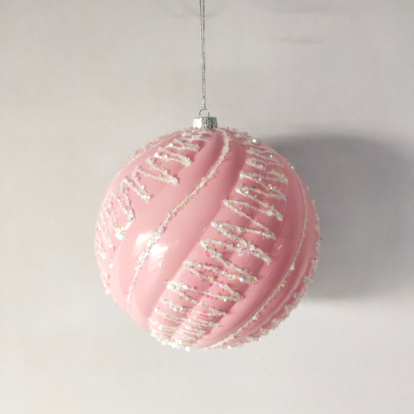 XO1117 SWIRL BALL w/GLITTER,10"