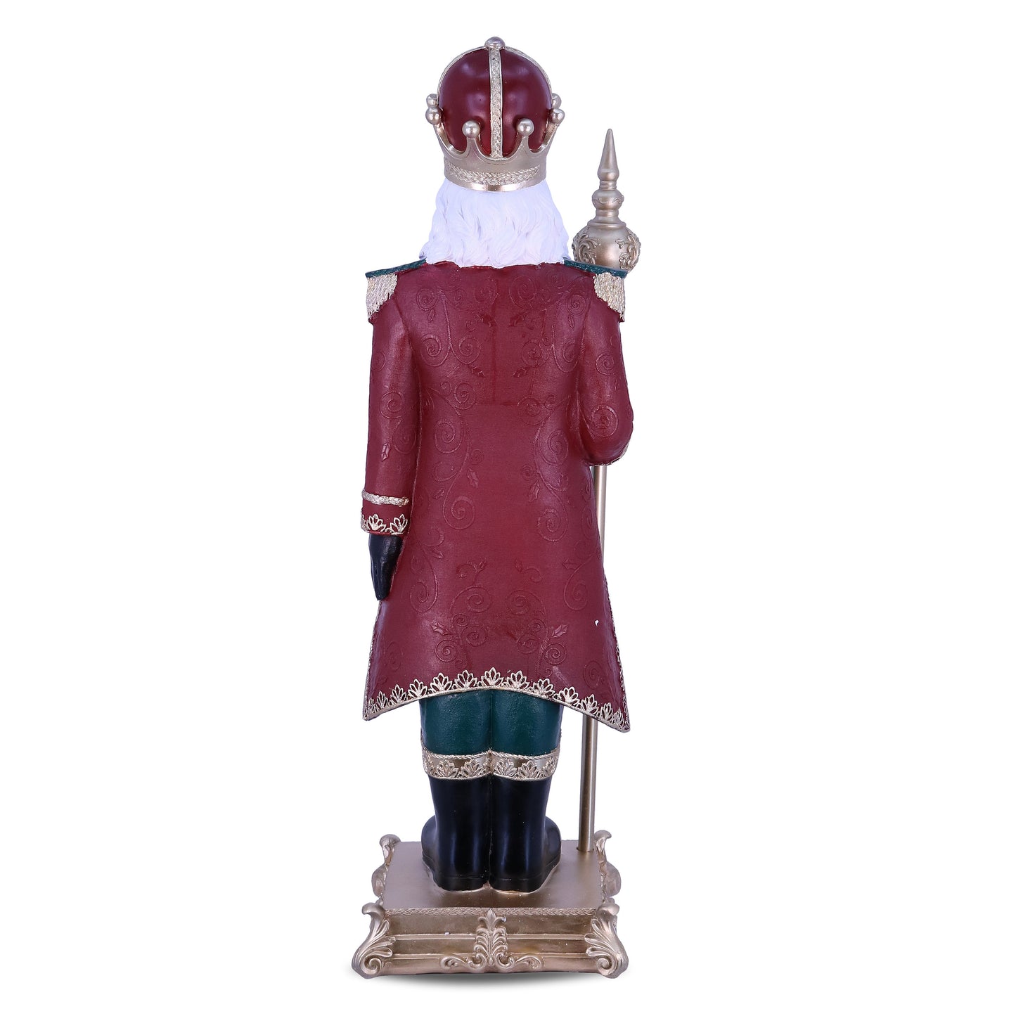 XR13001 RESIN SANTA SOLDIER/SCEPTRE,36.5in