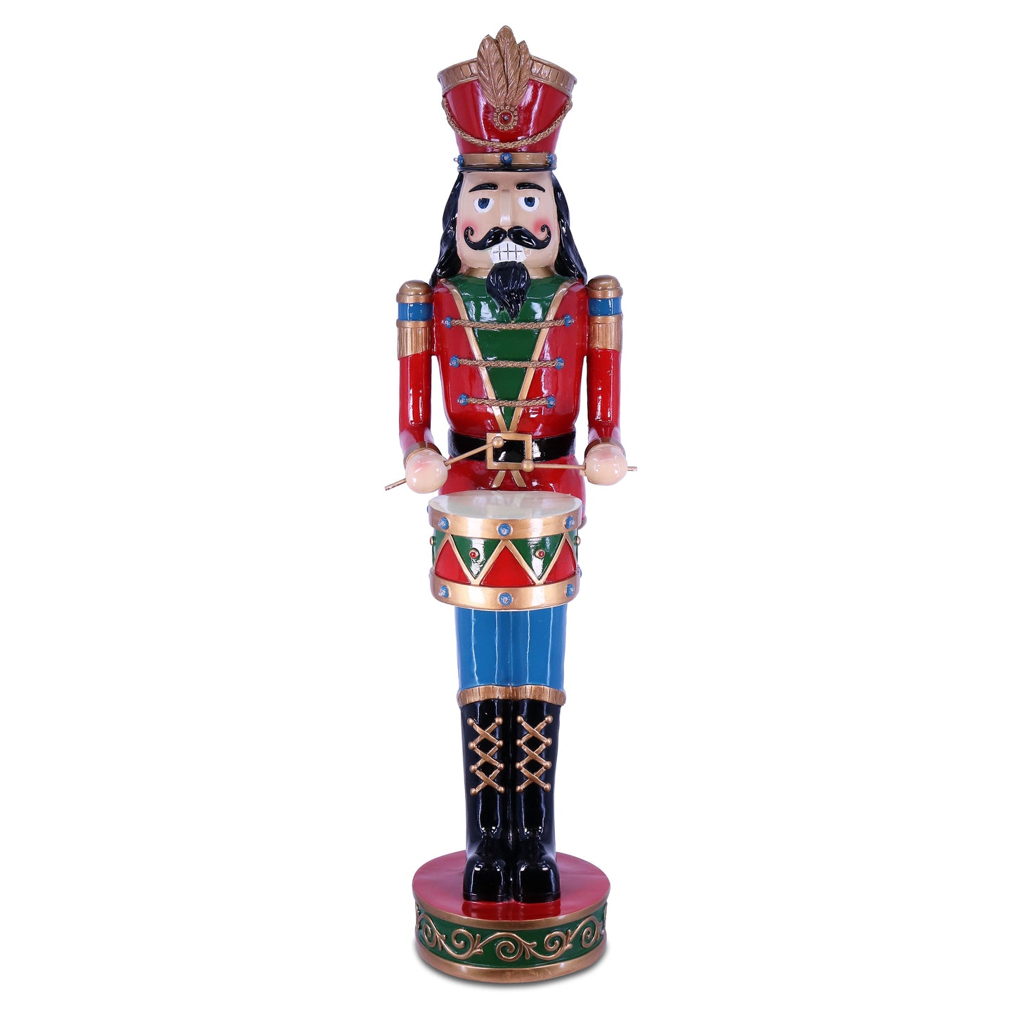 XR13006 RESIN SOLDIER w/DRUM/LED,48in