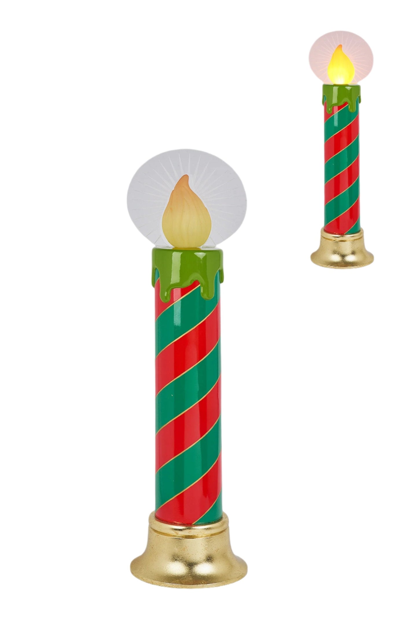 XR13146 RESIN LED CANDLE 38"