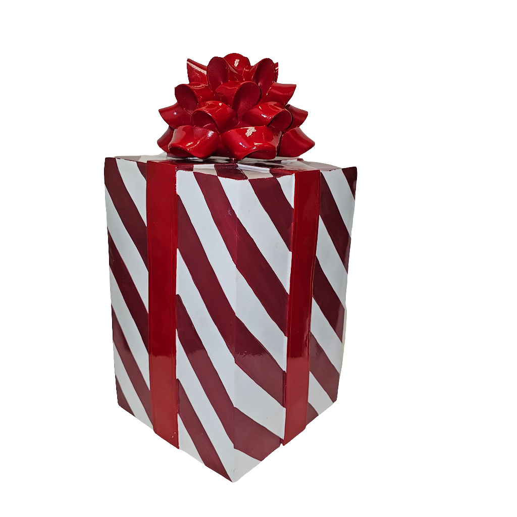 XR13166 RESIN GIFT BOX (S/3) 16/14/12"