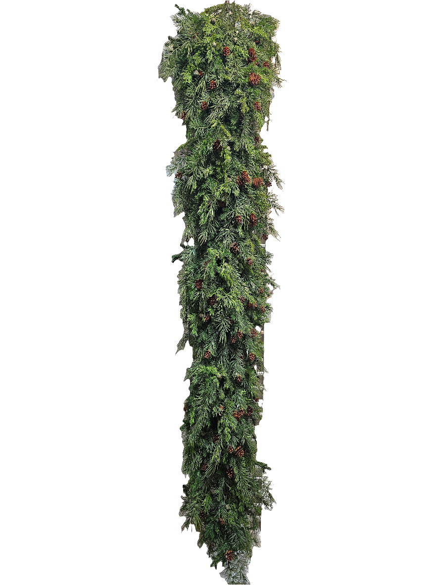 GG3445 MIXED PINE/PINECONE GARLAND