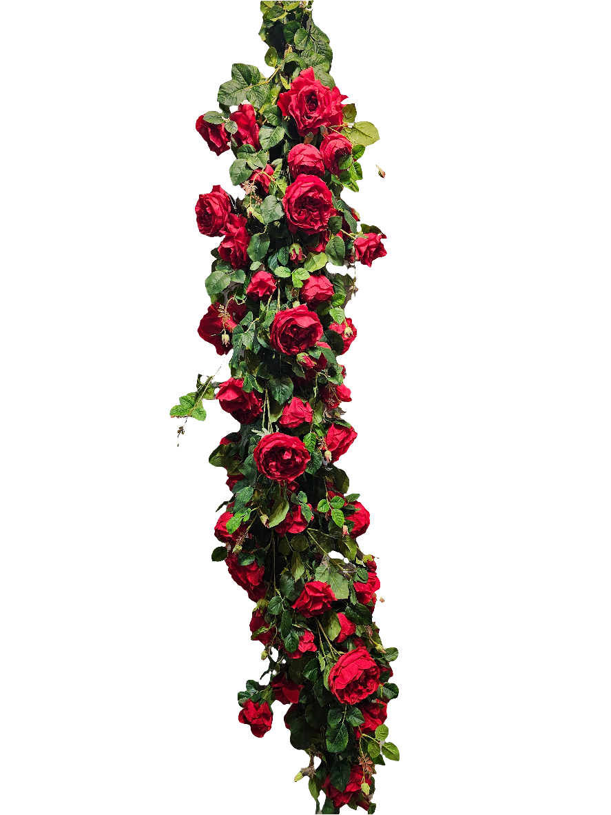 GG101 MIXED ROSE GARLAND