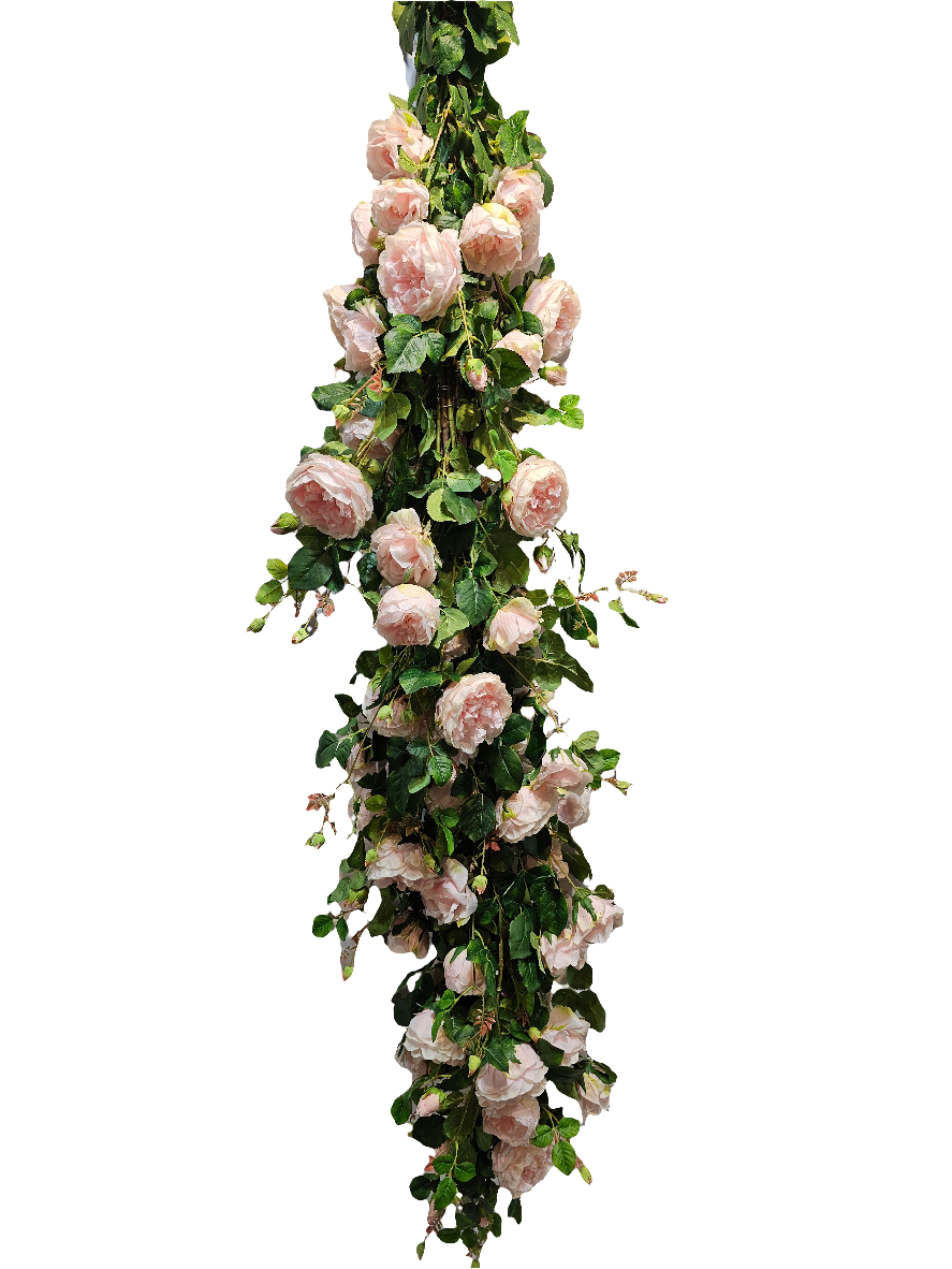 GG101 MIXED ROSE GARLAND