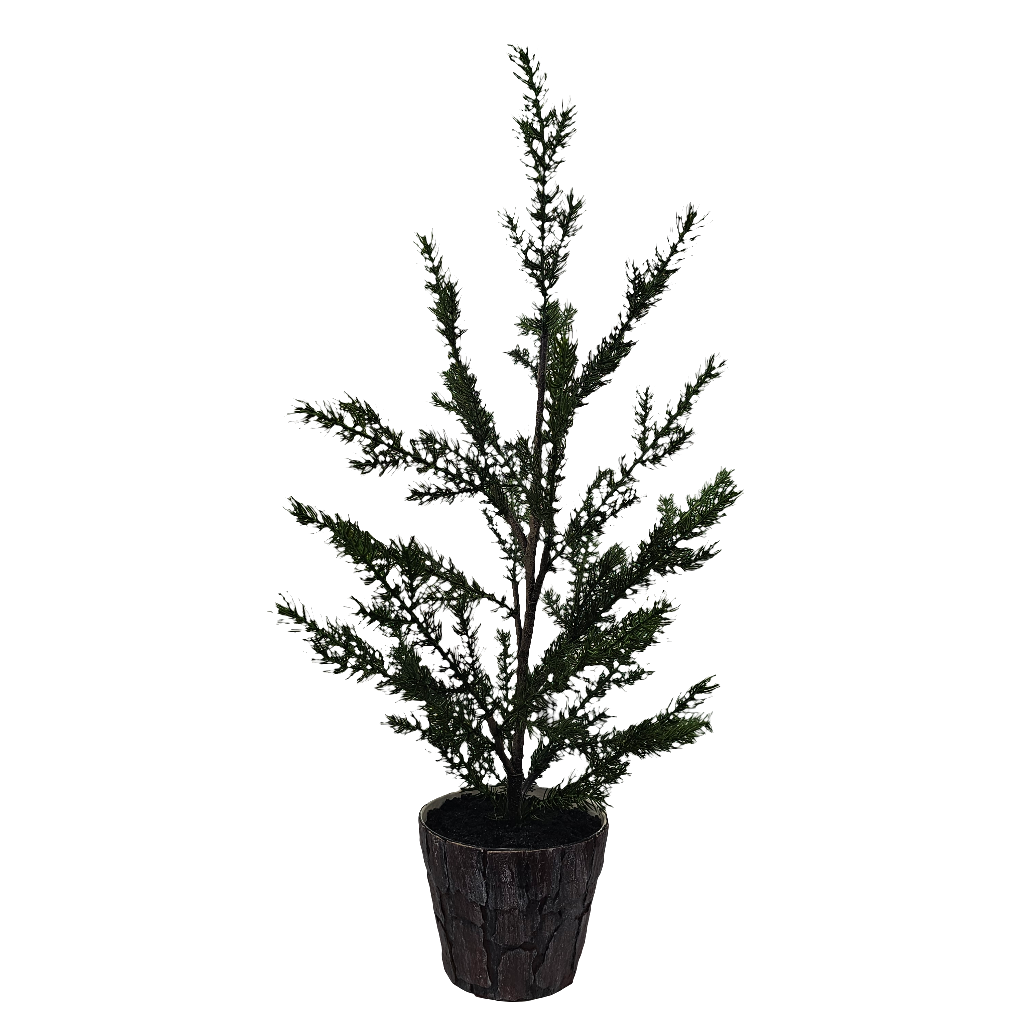 XM30063 POTTED PINE TREE,30.5in-2/12P