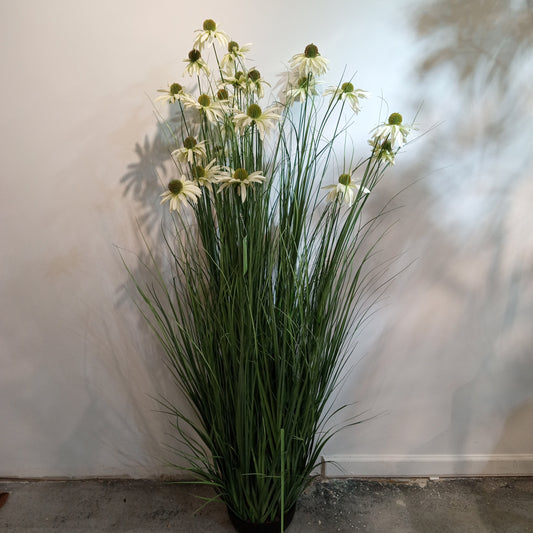 TR10778 POTTED ONION GRASS w/FLRS,5'-4P
