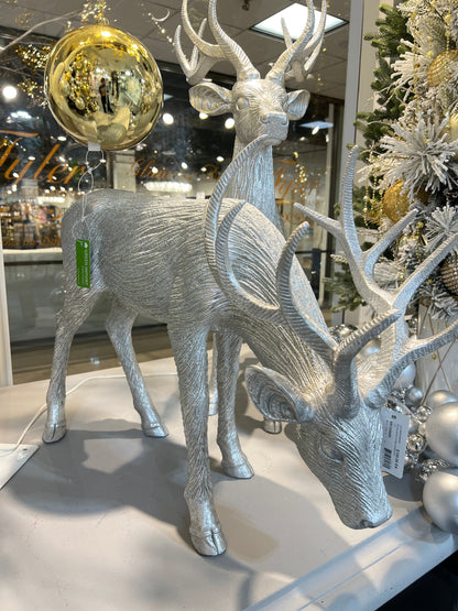 XR13384 RESIN HEAD DOWN REINDEER 22"