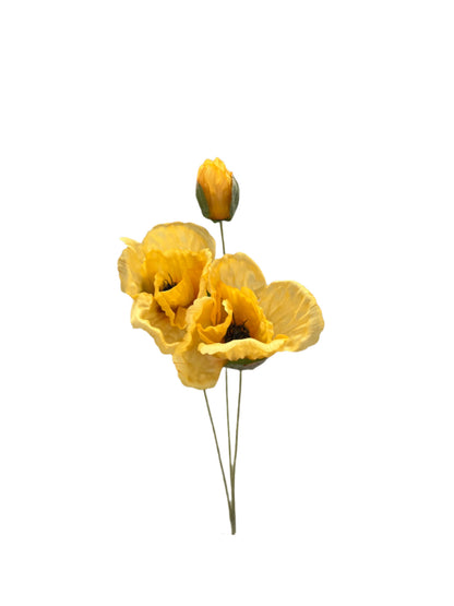 FL13616 POPPY SPRAYx2F1B 19.5"