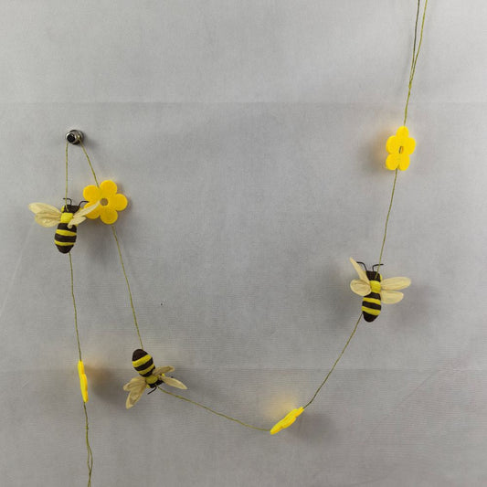 AC10458 BEE/FLOWER GARLAND,6'