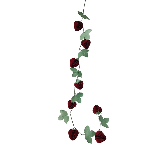 AC10508 STRAWBERRY GARLAND 51in-12/72P