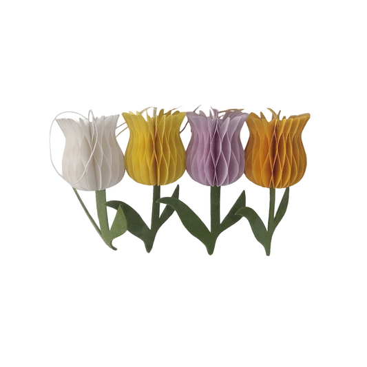 AC10514 ASSORTED TULIP ORN (4P/BOX) 6in-72P