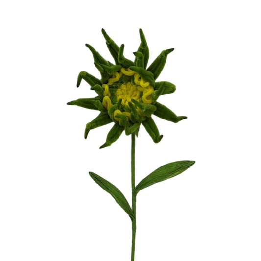 AC10534 SUNFLOWER BUD SPRAY D8x29.5in
