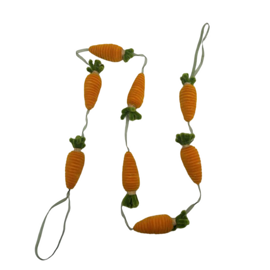 AC10536 CARROTx8 GARLAND 71in